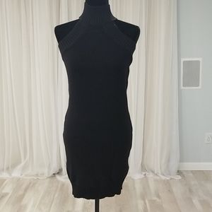 Sleeveless sweater dress